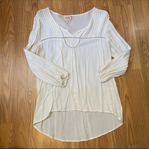 Cream blouse